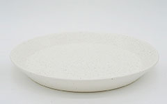 Cafe Plate White L