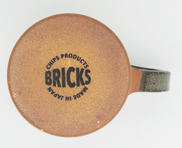Bricks Gray Mug Cup ブリックス　グレー　マグカップ　裏印