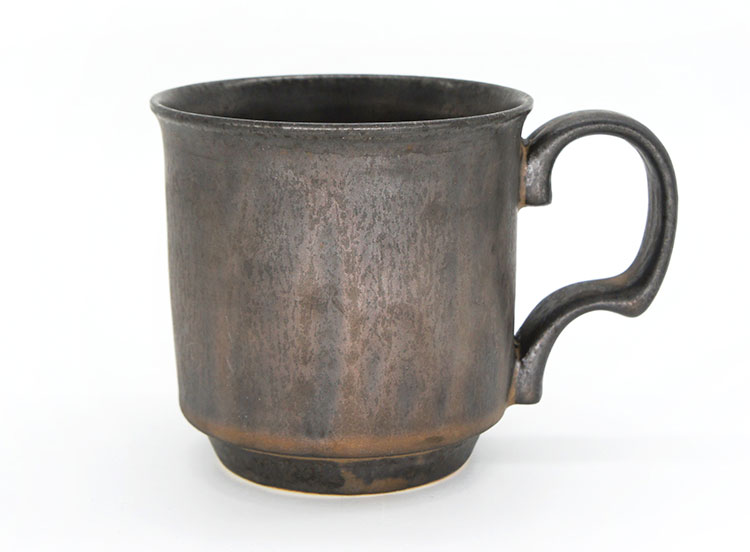 Ancient Pottery Brass Mug Cup