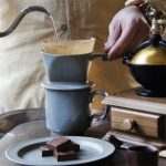 Ancient Potteryのドリッパーでモーニングコーヒー