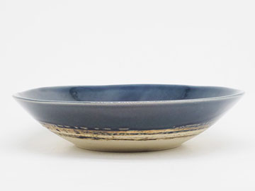 Grossy Pottery Bowl L Indigo 艶釉の器ボウルLインディゴ