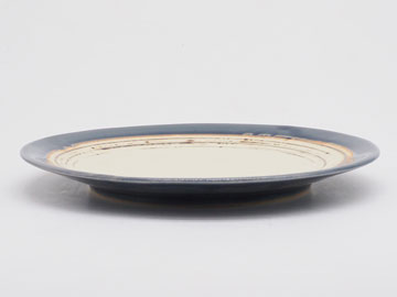 Grossy Pottery Plate M Indigo 艶釉の器プレートMインディゴ
