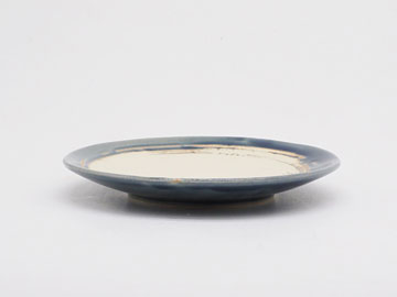 Grossy Pottery Plate S Indigo 艶釉の器プレートSインディゴ